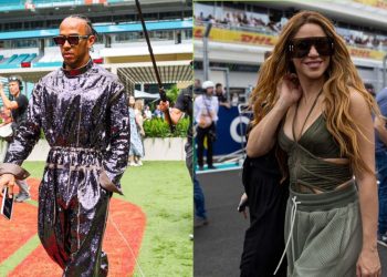 Shakira dhe Lewis Hamilton në fazat e para të romancës