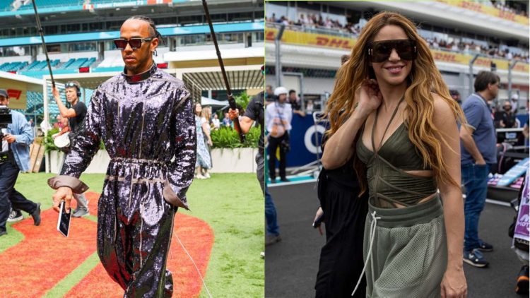 Shakira dhe Lewis Hamilton në fazat e para të romancës