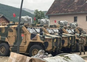 KFOR-i turk vendoset në Zubin Potok, shkak situata e tensionuar