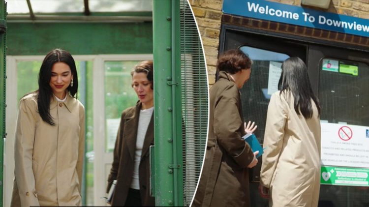 Dua Lipa viziton gratë prapa grilave në një burg në Angli (Video)