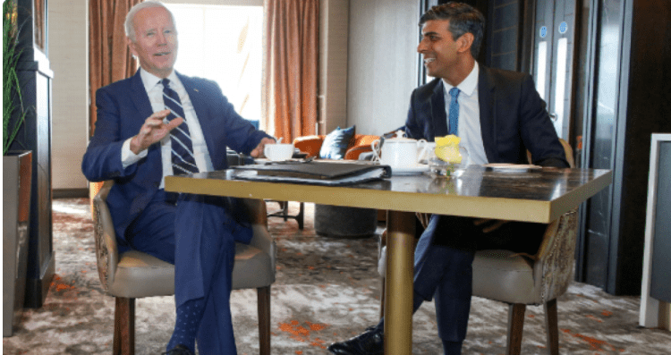 Sunak pas takimit me Bidenin: Putini duhet ta dijë se nuk do të heqim dorë prej Ukrainës
