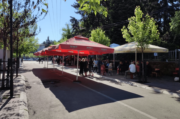 Numër më i vogël i protestuesve në Zveçan