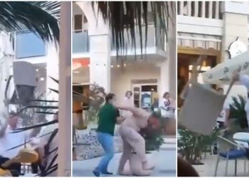 Rrahet keq një turist rus në Budva pasi ofendoi kamarierët e një restoranti, këta të fundit e goditën disa herë me karrige