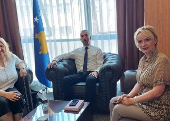 Zyrtarja e parë e BE-së që shkon për vizitë tek kryetari i komunës së Mitrovicës së Veriut