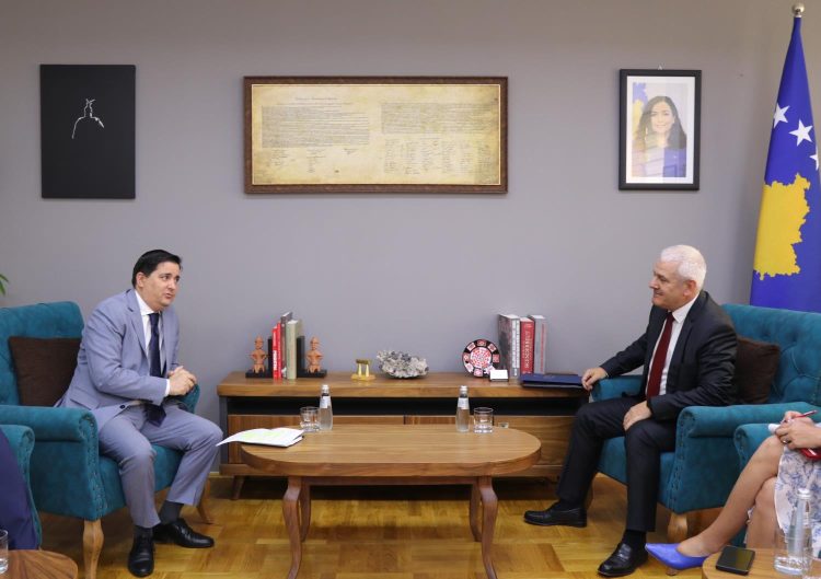Sveçla takon shefin e ri të UNDP-së në Kosovë, merr mbështetje për realizimin e objektivave