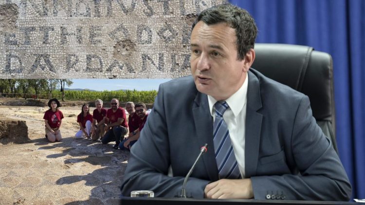 Kryeministri Kurti: Zbulimi në Ulpianë dëshmon lidhjen e perandorit Justinan me Dardaninë