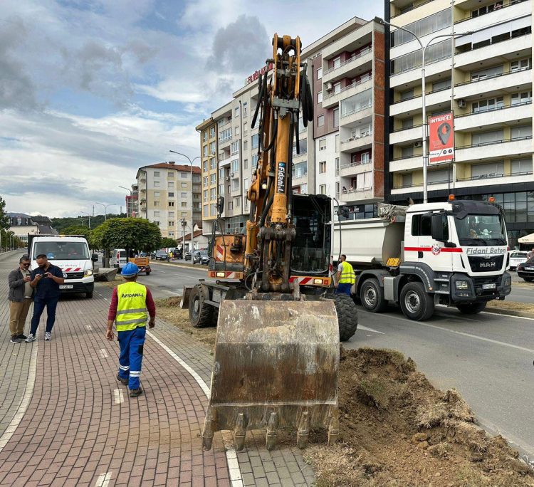 Nisin punimet për rehabilitimin e qendrës së qytetit në Gjakovë