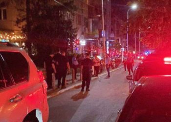 Pamje nga përleshja e armatosur që ndodhi në Prishtinë