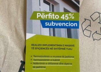 Nga nesër nis aplikimi për subvencionim të termoizolimeve të jashtme, kulmeve, si dhe ndërrim të dritareve dhe dyerve të jashtme