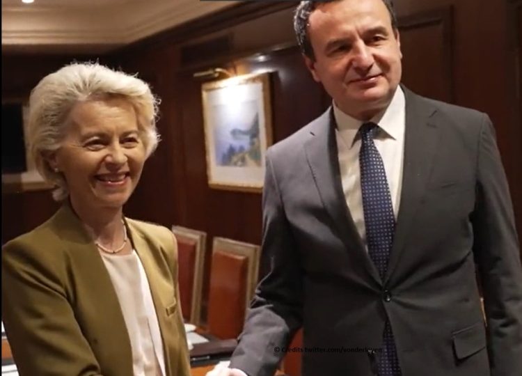 Keyeministri Kurti në Athinë u taku edhe me Von der Leyen