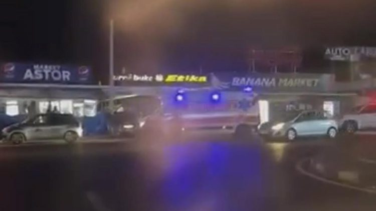 Rruga Prishtinë – Ferizaj, vetura përfundon në një furrë buke