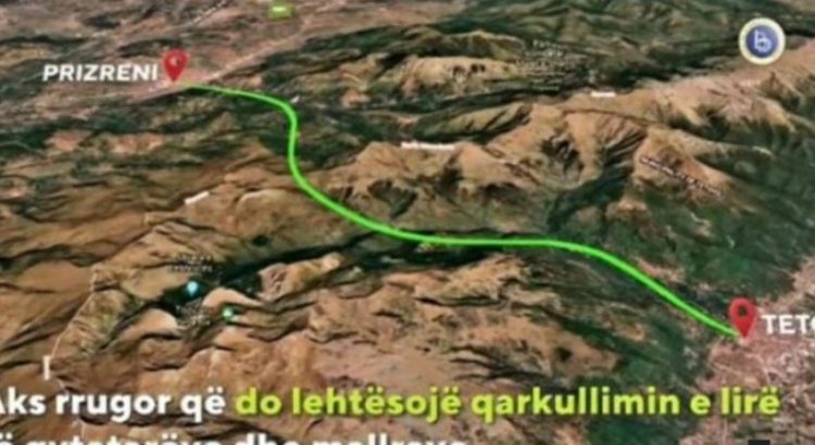 Rruga Tetovë-Prizren: Nga rreth 3 orë sa është aktualisht, kalohet vetëm për 30 minuta