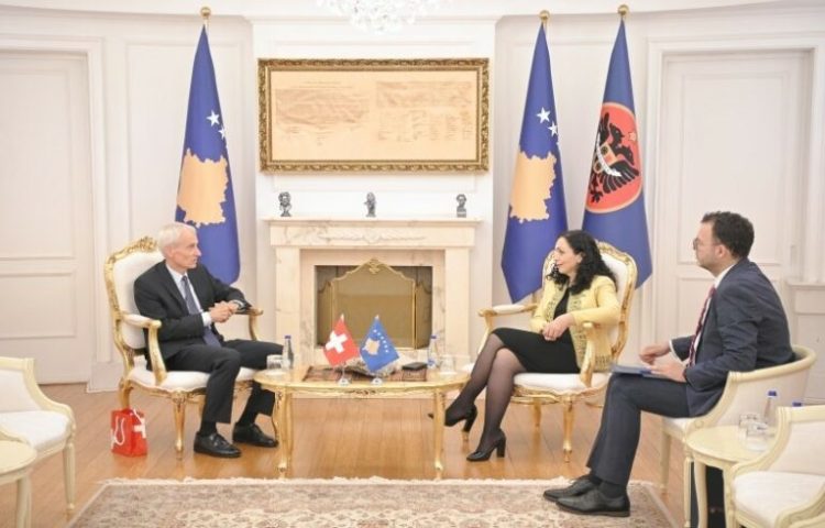 Osmani: Zvicra është një parter strategjik i Kosovës