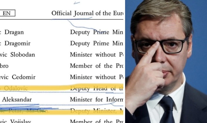 Kur Vuçiq ishte në listën e zezë të BE-së!