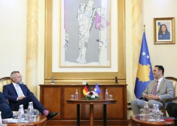 Konjufca në takim deputetin gjerman: Gjermania është aleat strategjik i Kosovës