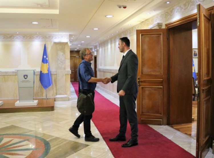 Konjufca takon drejtorin e ri të FES-it për Kosovë dhe Maqedoninë e Veriut