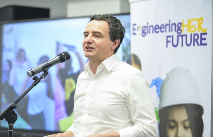 Kurti: Duke fuqizuar gratë në inxhinieri, fuqizohet shoqëria kosovare