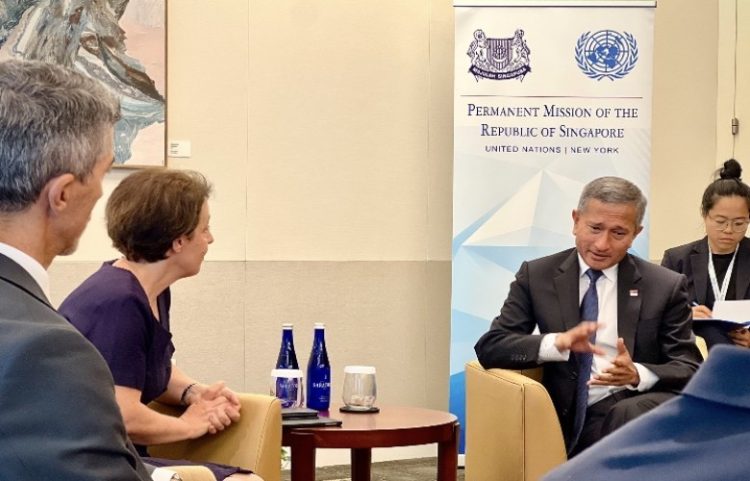 Gërvalla takon homologun e saj nga Singapori