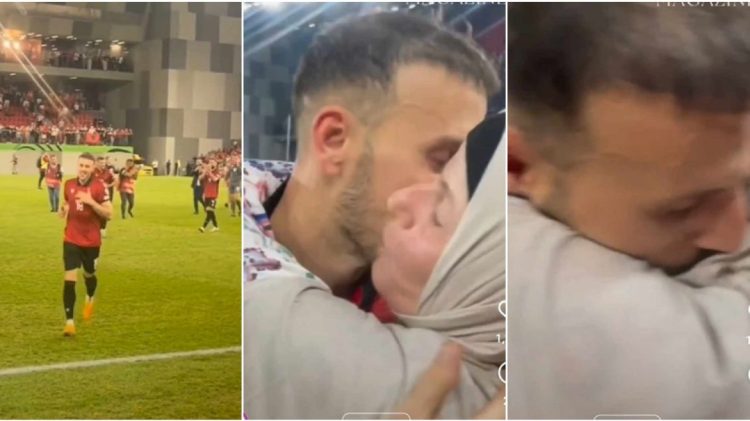 Ardian Ismajli me “veprim mahnitës”, pas fitores përqafon nënën (Video)