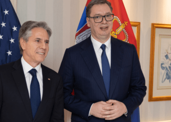 Vuçiq flet me Blinken, ShBA-ja ia përmend masat Serbisë pas sulmit në Banjskë