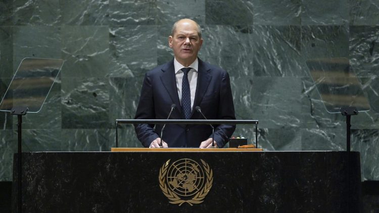 Kancelari Scholz në Asamblenë e Përgjithshme të OKB-së: Paqja pa drejtësi është një diktaturë