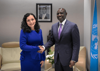 Osmani takoi presidentin e Kenias, William Ruto