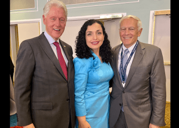 “Dy heronj, një histori, Kosova në mes”, Osmani takohet me Clinton dhe Clark