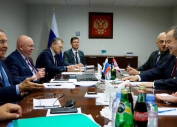 Serbia vazhdon bashkëpunimin me Rusinë – Daçiq takohet me Lavrovin në selinë e Kombeve të Bashkuara