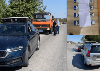 Policia me “pajisje intelegjente” identifikon 547 kundërvajtje gjatë muajit gusht