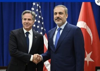 Ministri i Jashtëm turk Fidan takon Sekretarin e Shtetit të SHBA-së Blinken në New York