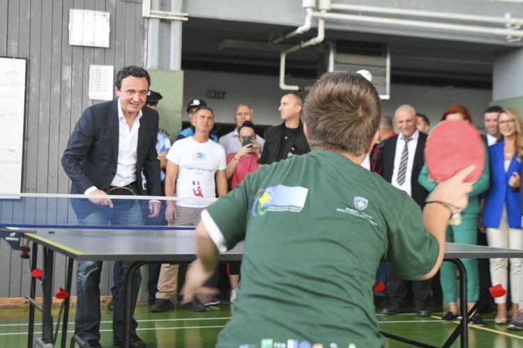 Kurti në hapjen e Lojërave Parasportive: T’i mbështesim personat me nevoja të veçanta