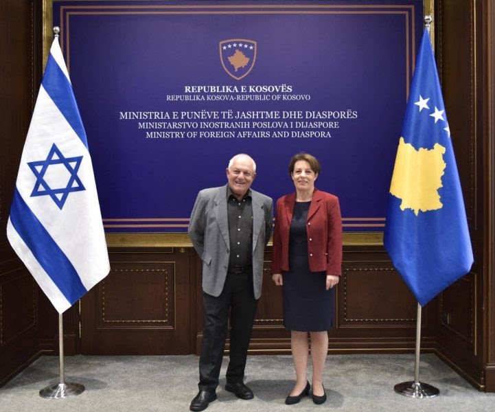 Gërvalla me ministrin izraelit flasin për mundësinë e udhëtimit pa viza mes dy vendeve