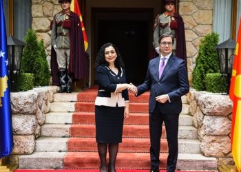Osmani në Shkup, merr pjesë në takimin me liderët e Ballkanit Perëndimor