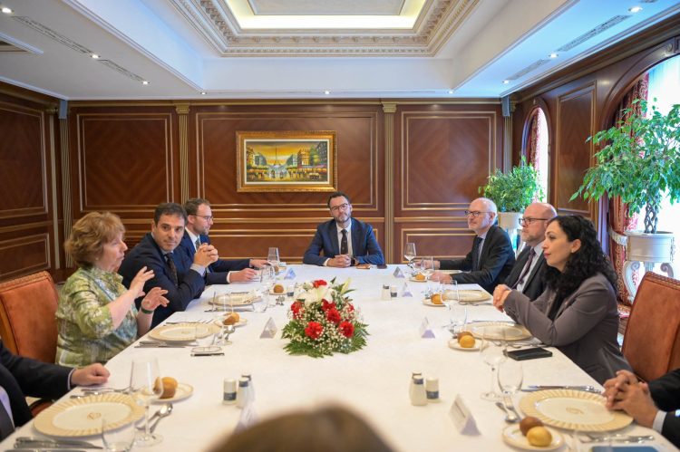 Osmani takon Baroneshën Ashton dhe ish-diplomatin amerikan, Philip Reeker