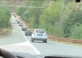 Situatë e qetë: Policia e hap për qarkullim rrugën për në Banjskë