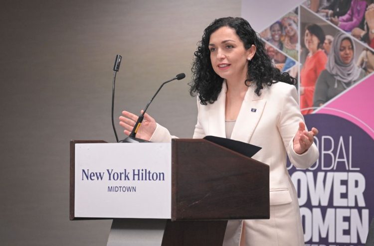 Osmani në New York flet për fuqizimin e rolit të grave (Foto)