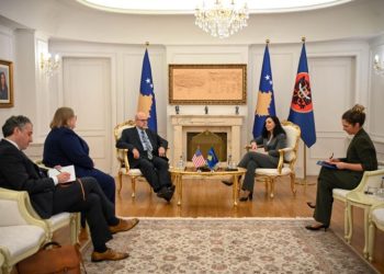 Osmani dhe Hovenier diskutojnë për pritshmëritë e debatit për Kosovën në Këshillin e Sigurisë të OKB