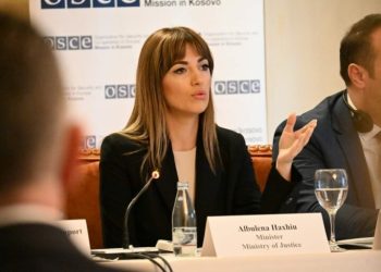 Raporti i OSBE-së për paraburgimin, Haxhiu: Të aplikohet sidomos për veprat penale si krimi i organizuar