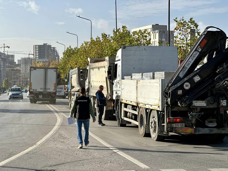 Komuna e Inspekcioni me aksion kundër transportueseve të mallrave
