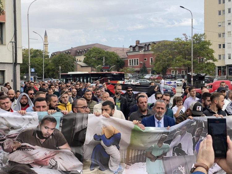 Organizatori i protestës për Palestinën: S’e përkrahim as Hamasin as Fatahun, por me  popullin palestinez