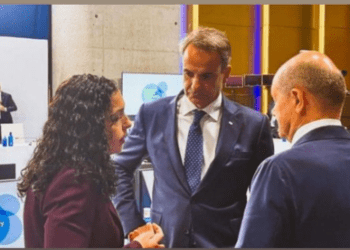 Presidentja Osmani në Spanjë takon kancelarin gjerman dhe kryeministrin grek