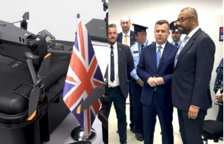 Britania i jep Shqipërisë dronë për të kontrolluar kufirin tokësoro-detar