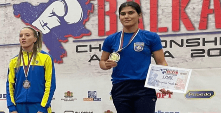 Donjeta Sadiku, e artë në Kampionatin Ballkanik