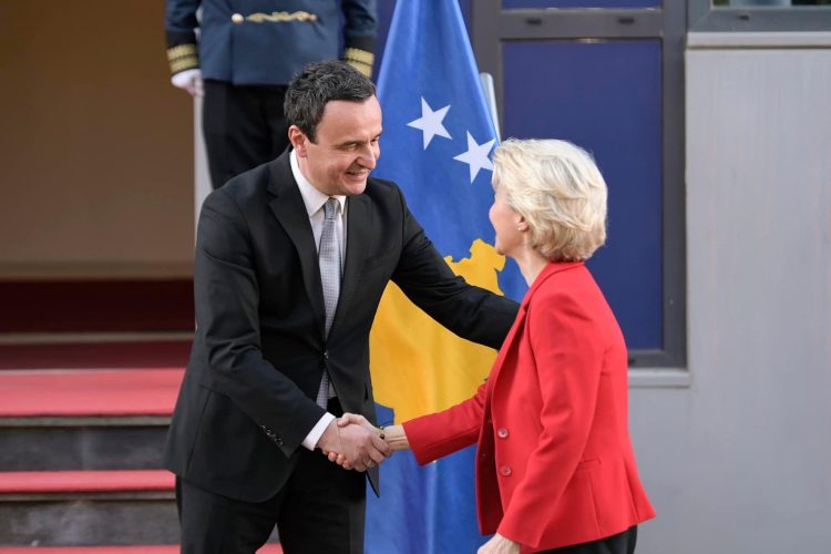 Kurti, Von der Leyenit: E nevojshme ekstradimi i Radojçiqit në Kosovë dhe vendosja e sanksioneve ndaj Serbisë