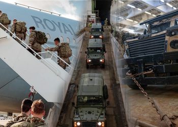 Publikohet pamjet e ardhëjes së 200 ushtarëve britanikë në Kosovë