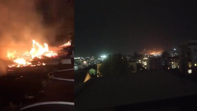 Ndizen hamulloret në disa zona në Prishtinë, përhapen zjarret