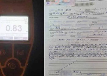 Drejtoi mjetin nën ndikim të alkoolit, gjobitet me 200 euro shoferi në Kamenicë