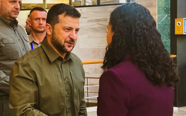 Osmani takon Zelenskyn: Qëndresë, stoicizëm dhe shpresë