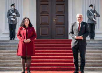 Osmani uron homolgun e saj gjerman për Ditën Kombëtare të Gjermanisë