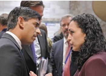 Osmani i shpreh mirënjohje kryeministrit britanik për mbështetjen: Britania na ndihmon të mbajmë kufirin tonë të sigurt